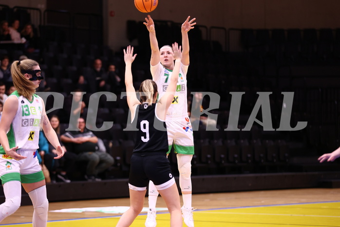 01.12.2024, Graz, Raiffeisen Sportpark, Basketball Damen Superliga 2024/25, Grunddurchgang, 8.Runde, UBI Holding Graz vs. Basket Flames
