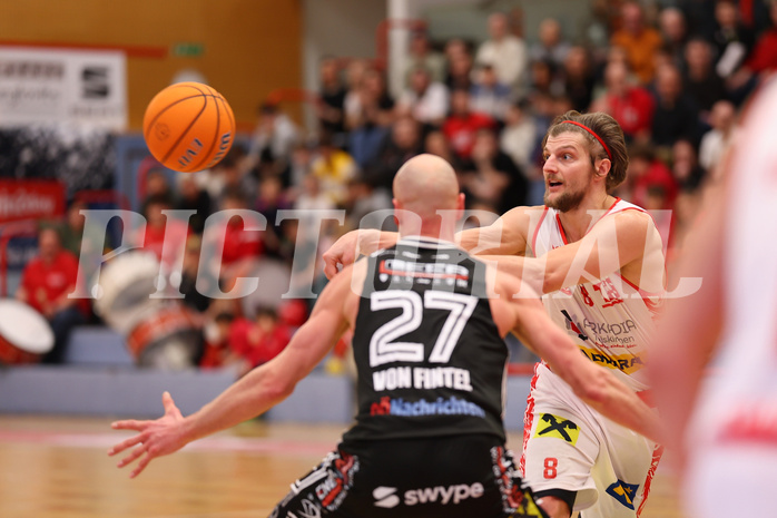 Basketball Superliaga 2024/25, Grunddurchgang 22.Runde Traiskirchen Lions vs. Flyers Wels