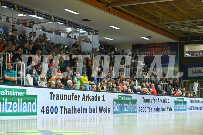 Basketball, Superliga 2024/25, Grunddurchgang 4.Runde, Flyers Wels vs. Kapfenberg,
