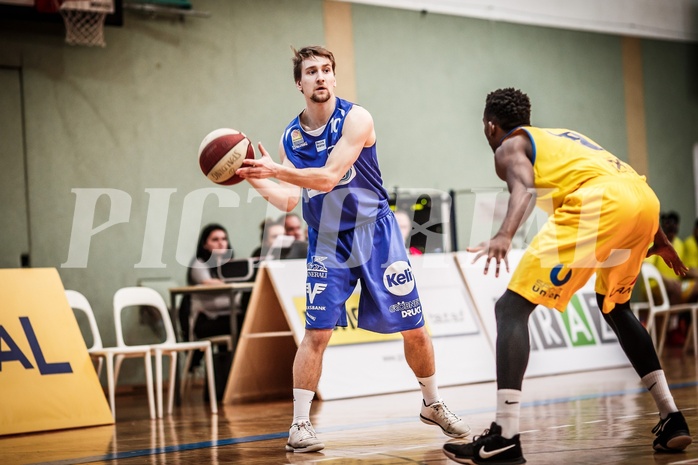 Basketball, ABL 2017/18, Grunddurchgang 29.Runde, UBSC Graz, Oberwart Gunners, Georg Wolf (10)
