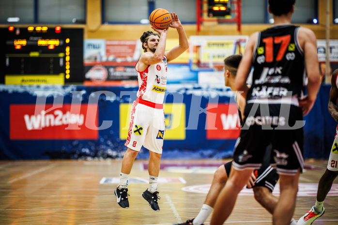 Basketball, Win2Day Superliga 2024/25, Grunddurchgang 15.Runde, Traiskirchen Lions, Fuerstenfeld Panthers, Moritz Lanegger-Rest (8)
