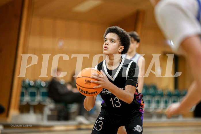 09.03.2025 Österreichischer Basketballverband 2024/25, SLMU14, STARS Basketball vs Vienna United