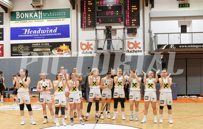 Basketball Damen Superliga 2021/22, Finale Spiel 1 BK Duchess Klosterneuburg vs. Vienna United


