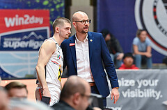 Basketball, Superliga 2024/25, 9. Plazierungsrunde, Flyers Wels vs. UBSC Graz,
