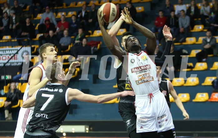 Basketball ABL 2016/17, Grunddurchgang 22.Runde BC Vienna vs. Traiskirchen Lions


