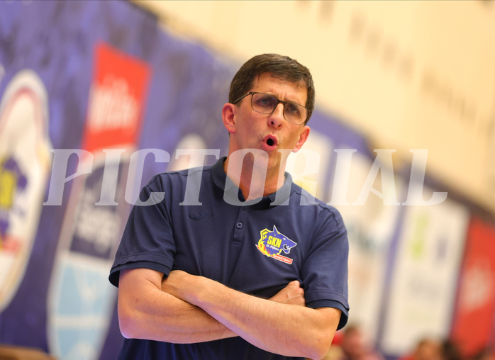 Basketball Superliga 2023/24, Playoff, Viertelfinale Spiel 2 SKN St. Pölten vs. Traiskirchen Lions