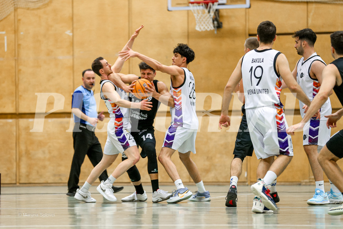 02.02.2025 Basketball Zweite Liga 2024/25, Grunddurchgang 17.Runde Vienna United vs. Güssing