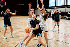 15.02.2025 Österreichischer Basketballverband 2024/25, SLWU19, Basket Flames UNION vs. Vienna Timberwolves