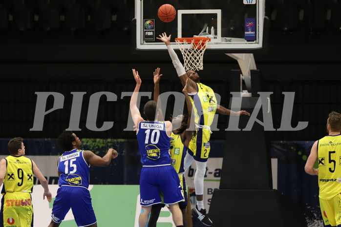 Basketball Superliga 2021/22, Grunddurchgang 16.Runde UBSC Graz vs. Gmunden Swans