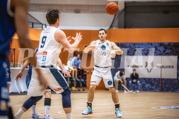 Basketball, Win2Day Superliga 2022/23, Grunddurchgang 10.Runde, Vienna Timberwolves, COLDAMARIS BBC Nord Dragonz, Jakob Szkutta (10)
