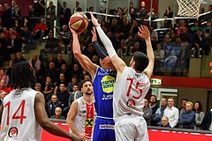 Basketball ABL 2017/18, Grunddurchgang 23.Runde Flyers Wels vs. Gmunden Swans