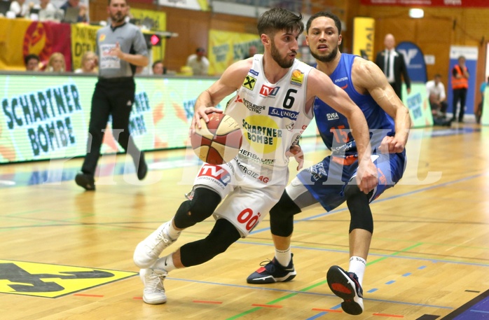 Basketball ABL 2018/19, Playoff HF Spiel 3 Gmunden Swans vs. Kapfenberg Bulls