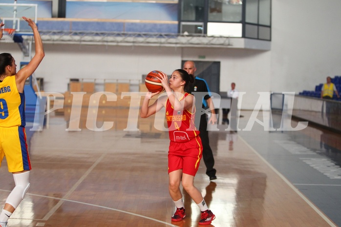 FIBA Europe EC U20 Women Division B Romania vs Montenegro