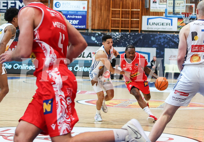 Basketball Superliga 2024/25, Playoffs, Halbfinale Spiel 3 Oberwart Gunners vs. Traiskirchen Lions