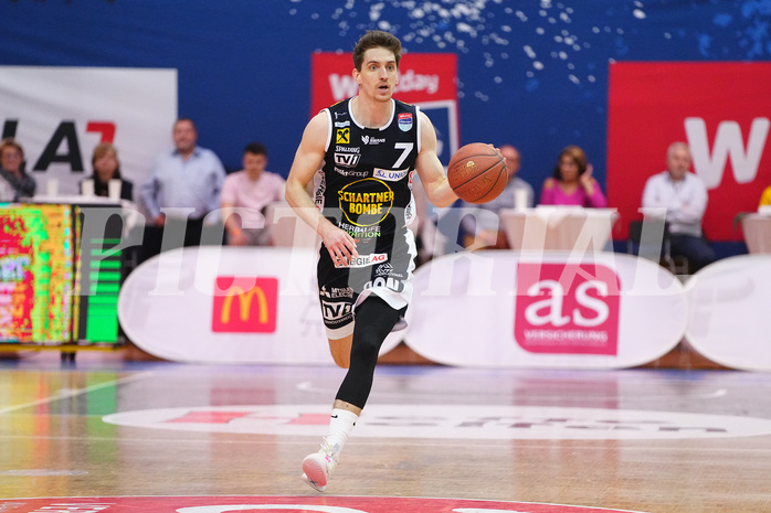 Win2day Basketball Superliga 2022/23, Playoff, Viertelfinale Spiel 2, Kapfenberg vs. Gmunden


