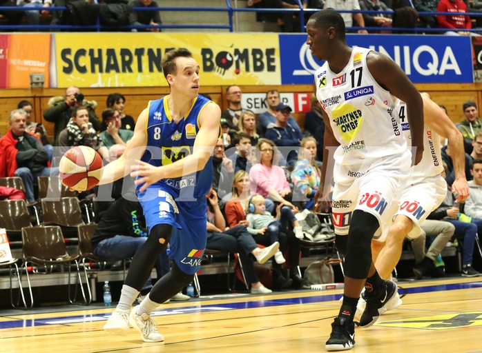 Basketball ABL 2018/19, Grunddurchgang 13.Runde Gmunden Swans vs. UBSC Graz


