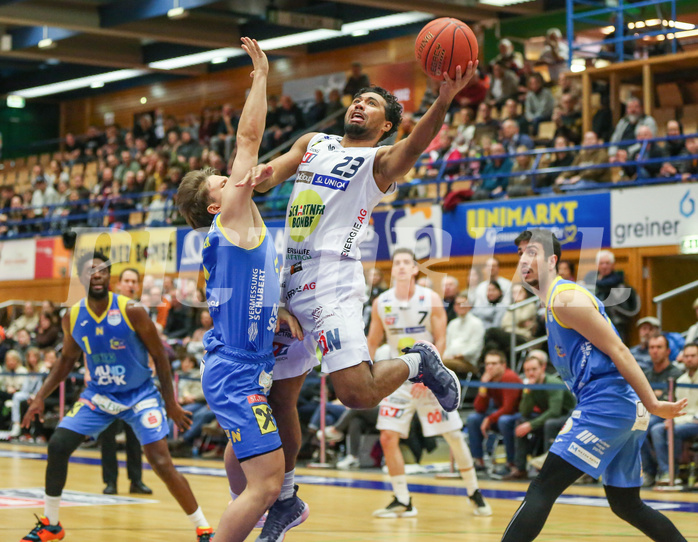 Basketball Superliga 2022/23, Grunddurchgang 12.Runde Gmunden Swans vs. SKN St.Pölten