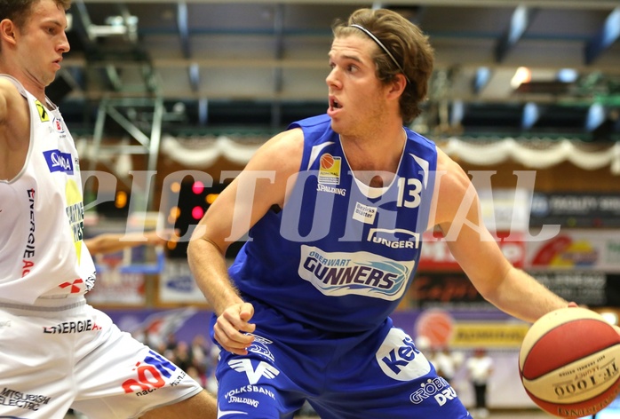 29.10.2017 Basketball ABL 2017/18 Grunddurchgang 6. Runde Gmunden Swans vs Oberwart Gunners