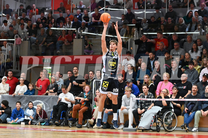 Basketball, Superliga 2024/25, Grunddurchgang 7.Runde, Flyers Wels vs. Gmunden,