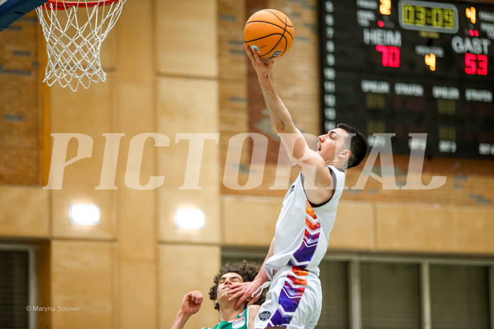 Basketball Zweite Liga 2024/25, Grunddurchgang 14.Runde Vienna United vs. Future Team Steiermark