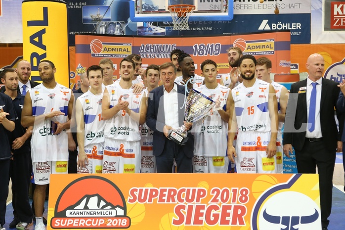 Basketball ABL 2018/19, Supercup 2018 Kapfeneberg Bulls vs. Gmunden Swans


