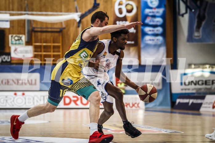 Basketball, ABL 2018/19, Grunddurchgang 27.Runde, Oberwart Gunners, UBSC Graz, Dwane Miner (6)