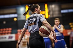Basketball, ABL 2018/19, Grunddurchgang 30.Runde, BC Vienna, Oberwart Gunners, SR Silvia Rath