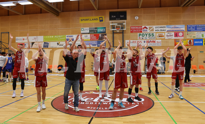 Basketball Zweite Liga 2024/25, Playoffs, Viertelfinale Spiel 1 Mistelbach Mustangs vs. Kufstein Towers


