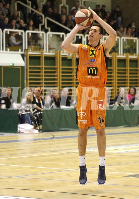 Basketball ABL 2015/16 Grunddurchgang 16.Runde  Fürstenfeld Panthers vs UBSC Graz