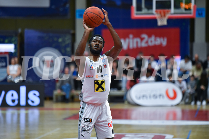 Win2Day Basketball Superliga 2022/23, 9. Plazierungsrunde, Flyers Wels, Oberwart Gunners,
