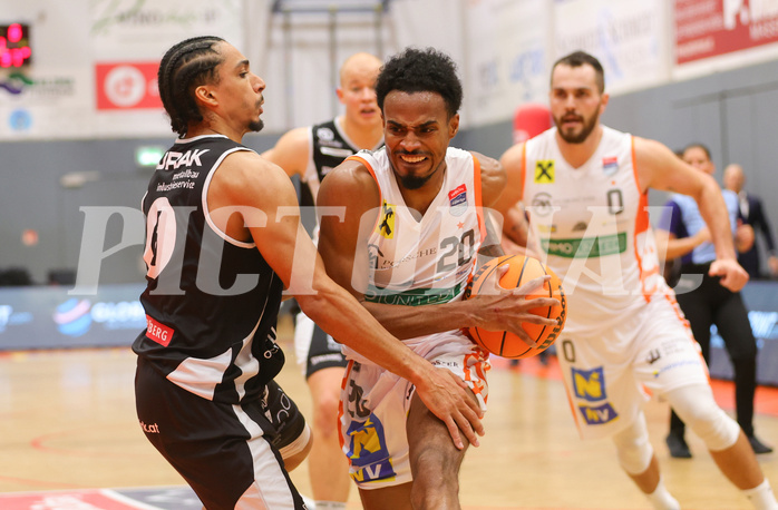 Basketball Superliga 2023/243, Grunddurchgang Spiel 5 Klosterneuburg Dukes vs. Kapfenberg Bulls