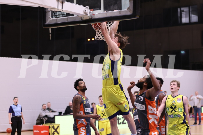 22.01.2023, Graz, Raiffeisen Sportpark Graz, Basketball Superliga 2022/23, Grunddurchgang, Runde 17, UBSC Raiffeisen Graz vs. BK IMMOunited Dukes 22.01.2023, Graz, Raiffeisen Sportpark Graz, Basketball Superliga 2022/23, Grunddurchgang, Runde 17, UBSC Raiffeisen Graz vs. BK IMMOunited Dukes