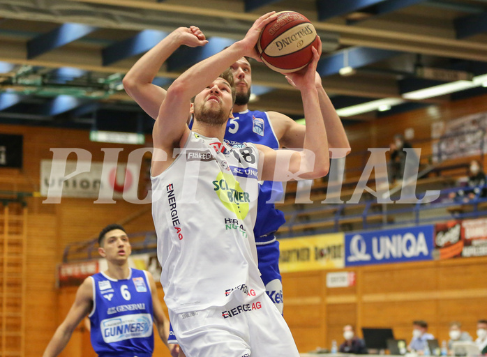 Basketball Superliga 2020/21, 6. Plazierungsrunde Gmunden Swans vs. Oberwart Gunners


