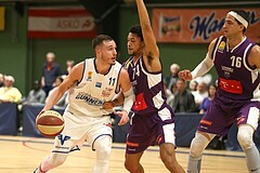 Basketball ABL 2018/19, Grunddurchgang 24.Runde D.C. Timberwolves vs. Oberwart Gunners


