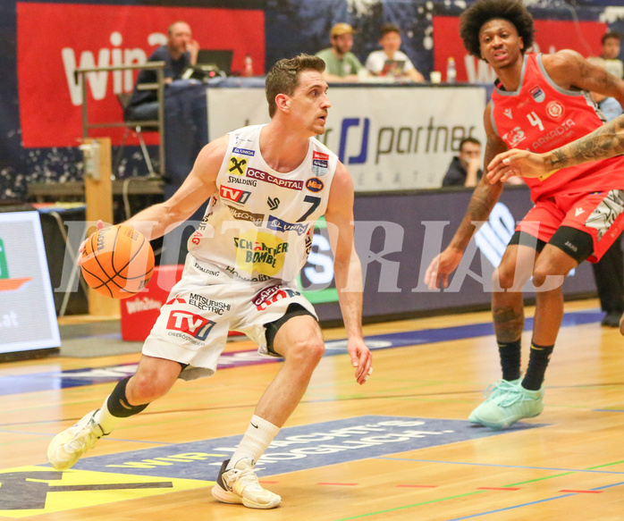 Basketball Superliga 2023/24, 7.Plazierungsrunde Gmunden Swans vs. Traisirchen Lions


