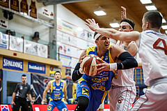 Basketball, Admiral Basketball Superliga 2019/20, Grunddurchgang 9.Runde, Traiskirchen Lions, SKN St. Pölten, Marko Kolaric (16)