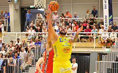 Basketball Superliga 2023/24, Playoff, Viertelfinale Spiel 4 SKN St. Pölten vs. Traiskirchen Lions


