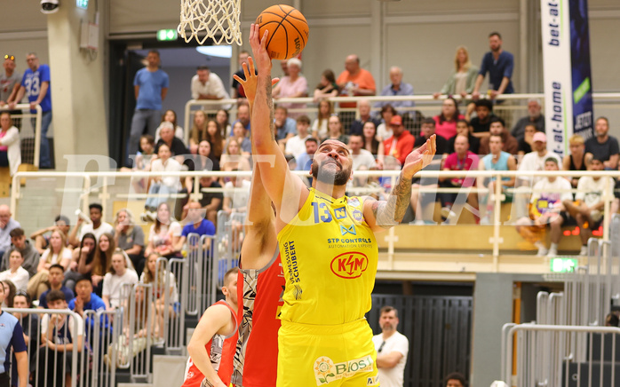 Basketball Superliga 2023/24, Playoff, Viertelfinale Spiel 4 SKN St. Pölten vs. Traiskirchen Lions


