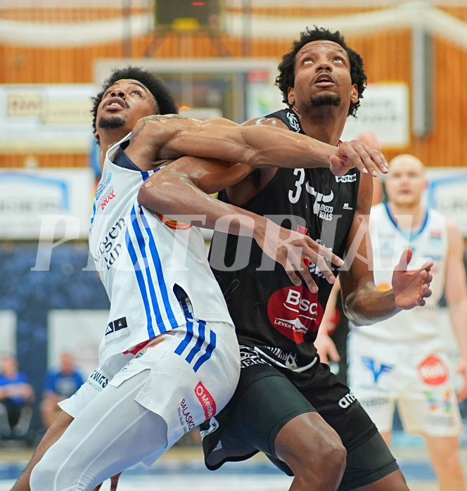 Basketball, Basketball Superliga 2024/25, Playoffs, Viertelfinale Spiel 3, Oberwart Gunners vs. Kapfenberg 