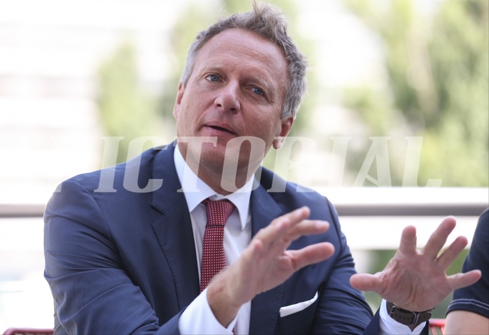 Basketball ÖBV 2019, Pressekonferenz  vs. 


