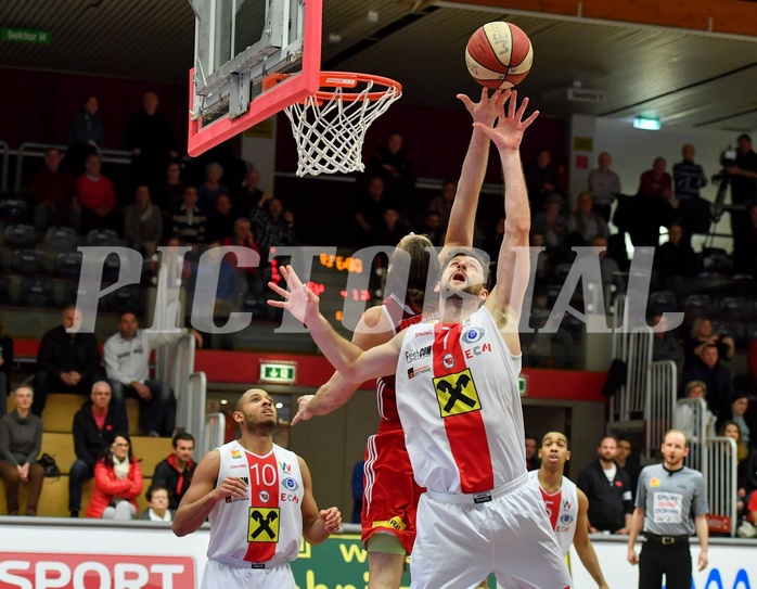 Basketball ABL 2017/18 Grunddurchgang 28. Runde Flyers Wels vs BC Vienna