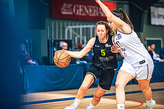 Basketball Basketball Damen Superliga 2021/22, Grunddurchgang 4.Runde Vienna D.C. Timberwolves vs. Basket Flames

