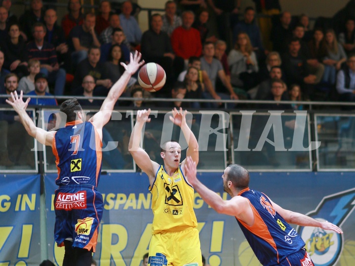Basketball ABL 2016/17 Grunddurchgang 10.Runde UBSC Graz vs. Fürstenfeld Panthers