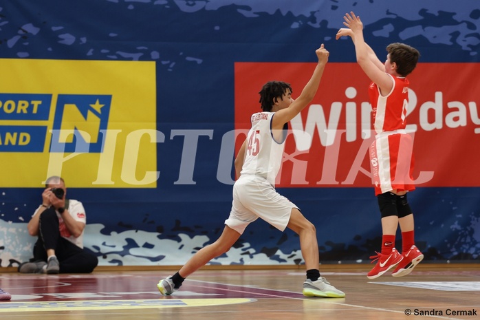 Basketball Superliga 2024/25, SLMU14 Traiskirchen Lions Academy vs. ATSE Graz


