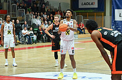 Basketball, Superliga 2023/24, Grunddurchgang 15. Runde, Flyers Wels vs. Fürstenfeld Panthers,
