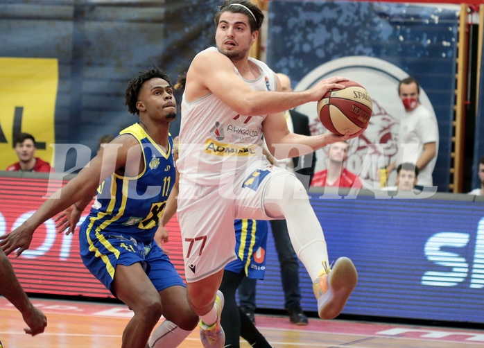 Basketball Superliga 2020/21,  Grunddurchgang 6.Runde, Traiskirchen Lions vs. UBSC Graz