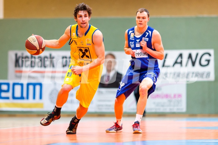 Basketball ABL 2015/16 Grunddurchgang 20.Runde UBSC Graz vs. Oberwart Gunners