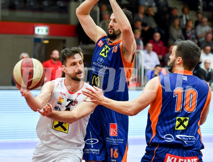 Basketball ABL 2016/17 Grunddurchgang 24. Runde WBC Wels vs Fuerstenfeld Panthers