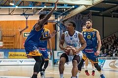 Basketball, ABL 2017/18, Grunddurchgang 25.Runde, Oberwart Gunners, Fürstenfeld Panthers, Marcel White (13)