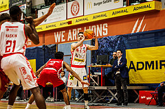 Basketball, win2day Basketball Superliga 2024/25, Grunddurchgang 3.Runde, Traiskirchen Lions, BC Vienna, 